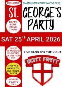 St George’s Themed Party